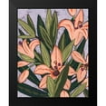 thumbnail image 2 of Vess, June Erica 20x24 Black Modern Framed Museum Art Print Titled - Island Lily I, 2 of 5
