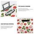 thumbnail image 5 of Fotbe Strawberries And Leaf Luggage Cover Protector,Suitcase Protector,Scratch and Dirt Resistant,Fits 18-32 Inch Luggage-Large, 5 of 9
