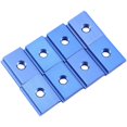 thumbnail image 2 of 8 Pieces of M8 T Type Track Slider 30/45 Type Track Clamp Screw Groove Fastener Woodworking Tool Blue, 2 of 8