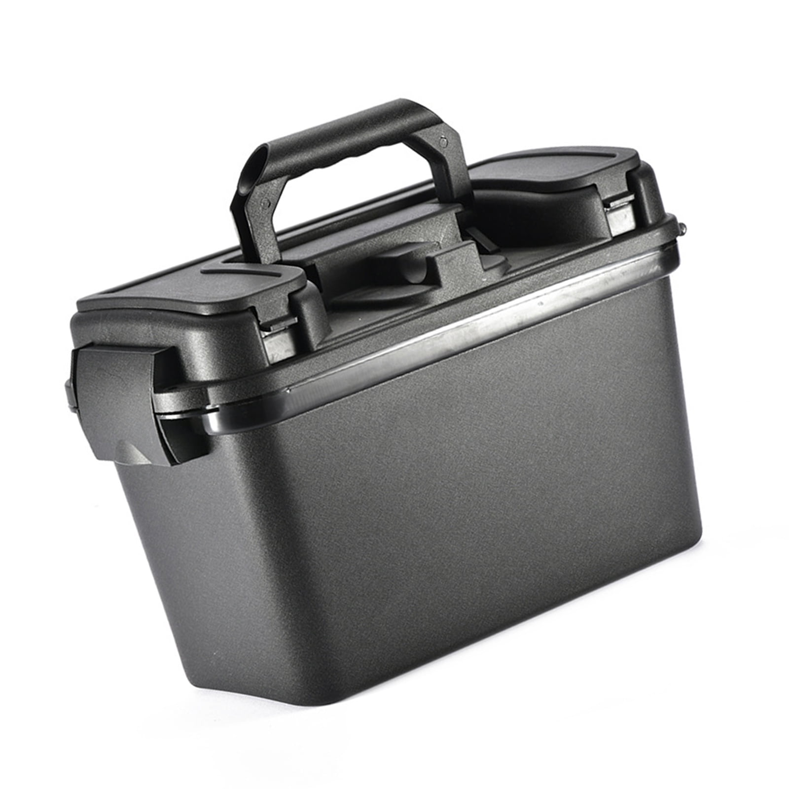 ZYQWEM Waterproof Fishing Tackle Storage Box With Security Heavy Duty Organizers For Outdoor Angling Tool And Equipment