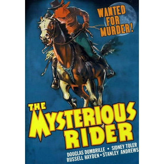 The Mysterious Rider (DVD), Alpha Video, Western