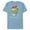Ocean Blue, variant on Marvel Baby Groot Christmas Holiday Season’s Grootings Cute - Short Sleeve Blended T-Shirt for Adults - Customized-Yellow