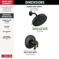 thumbnail image 3 of Delta T17t289 Tetra Tempassure 17T Series Thermostatic Shower Only Trim Package - Lumicoat, 3 of 3
