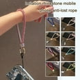 thumbnail image 2 of Mobile Phone Lanyard Wrist Chain Luxury Rhinestone Hanging Chain High-end Short, 2 of 7
