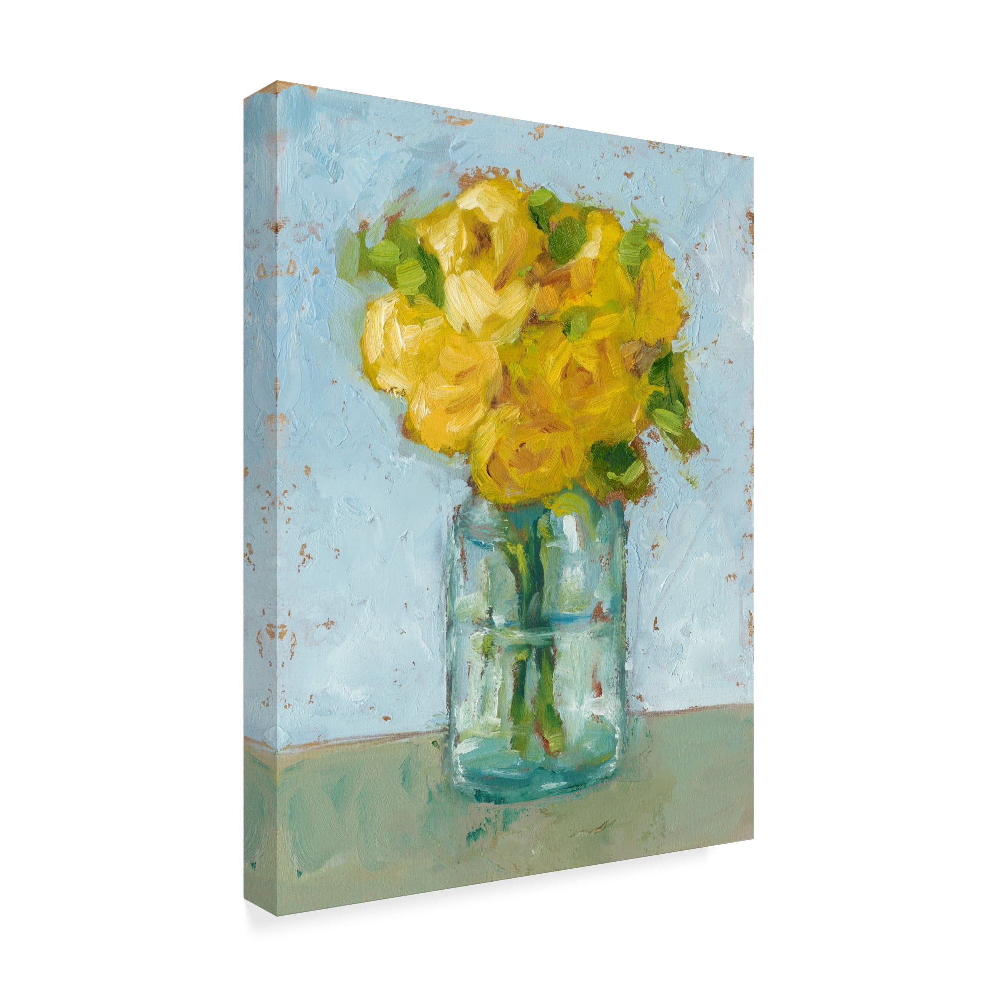 Trademark Fine Art 'Impressionist Floral Study III' Canvas Art by Ethan Harper
