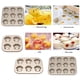thumbnail image 4 of Injueey Bandeja para hornear Cat Paw Recubrimiento antiadherente Distribución uniforme del calor Bandeja para hornear Resistencia a altas Cocina y Comedor 12 dorado claro, 4 of 6