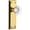 Gold, variant on Grandeur Bordeaux Privacy Door Knob with Fifth Avenue Rosette
