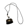 thumbnail image 4 of GUOOL Hanging Neck Pouch Compact Change Pouch with Detachable Lanyard Mini Key Bag Black, 4 of 9