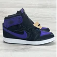 thumbnail image 3 of Deep Purple Special Edition Satin Fabric A i r-Jor-dan High Tops AJKO Men’s Sz 11.5, 3 of 6