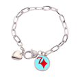 thumbnail image 1 of Pulsera Unbranded Neptuno 7 Poker Cadena De Corazón Joyería, 1 of 3