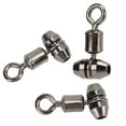 10pcs 3 Way Fishing Swivels T Turn Brass Barrel Triple Swivel Cross