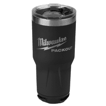 Milwaukee Tumbler 30 oz Black Stainless Steel Tumbler