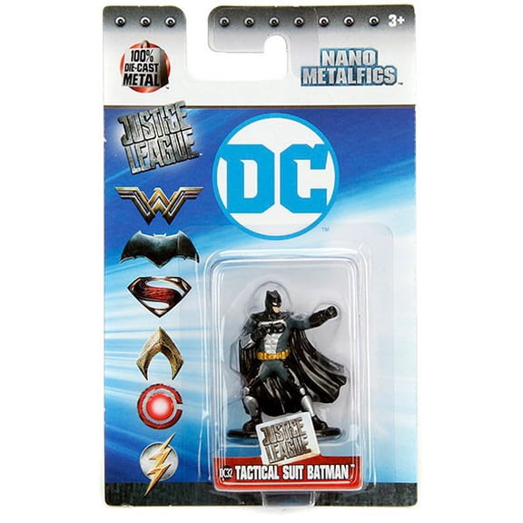 DC Nano Metalfigs Tactical Suit Batman Diecast Figure
