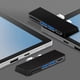 thumbnail image 4 of Estación de acoplamiento USB Hub 3.0 para lector de tarjetas SD/TF para Surface Pro 7 (negro) Likrtyny  Para estrenar, 4 of 8