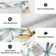 thumbnail image 6 of Dragonfly Outdoor Rug for Patio/Deck/Porch, Non-Slip Large Area Rug 6 x 9 Ft, Watercolor Colorful Nature Painting Art Indoor Outdoor Rugs Washable Area Rugs, Reversible Camping Rug Carpet Runner, 6 of 8