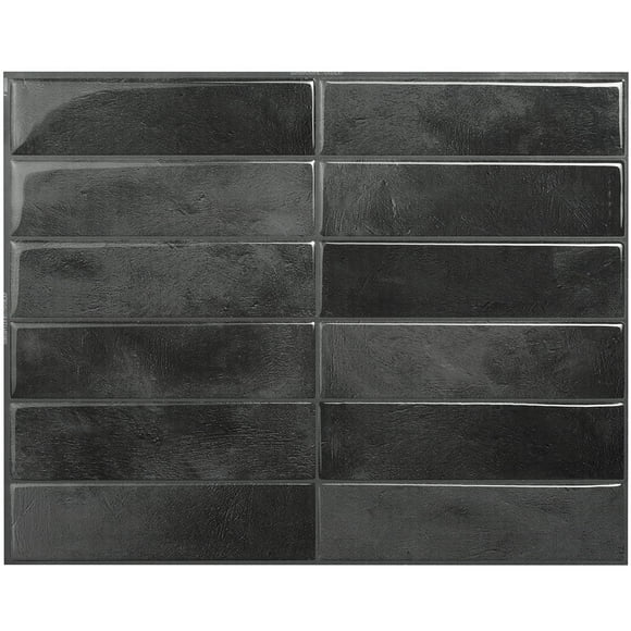 Smart Tiles Tuiles autocollante murale, Morocco Zaida, Pqt-4, 11.43in x 9in