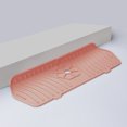 thumbnail image 2 of Grifo de silicona para cocina, alfombrilla absorbente para fregadero, protector contra olores contra salpicaduras de agua (rosa), 2 of 5