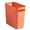 Orange, variant on VMWMSSR 2Pcs Slim Plastic Wastebasket, 2.4Gal Space Saving Small Rectangular Trash Can With Side Handles, Narrow Recycle Bin For Bathroom Kitchen Bedroom Office Hotel Rv(Orange-One Size)