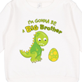 thumbnail image 3 of Inktastic I'm Gonna Be a Big Brother-dino Toddler Sweatshirt, 3 of 4