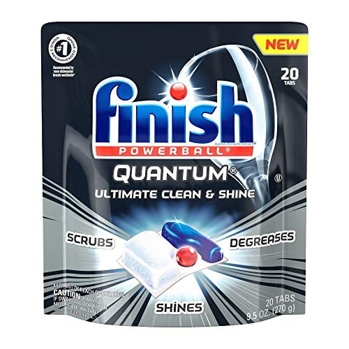 Finish Quantum Ultimate Clean & Shine, les Comprimés Détergents pour Lave-Vaisselle