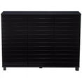 thumbnail image 3 of Pilaster Designs Leina Contemporary Wood Buffet Sideboard in Black, 3 of 9