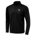 thumbnail image 2 of Men's Antigua Black Utah Mammoth Tribute Quarter-Zip Pullover, 2 of 3