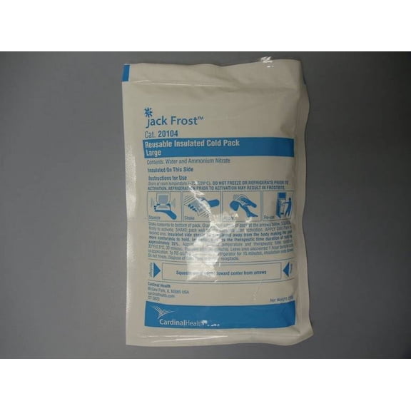 Cardinal Health Cold Pack Instant 6" X 8-3/4" Part No. 20104 (24/case)