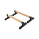 thumbnail image 5 of 2 barras de madera para fitness, estructura robusta, soporte portátil para el cuerpo. 50cm, 5 of 9