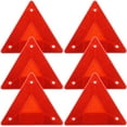 thumbnail image 3 of 6 reflectores triangulares para vehículos, señales de seguridad, señales de advertencia triangulares de movimiento lento, 3 of 5