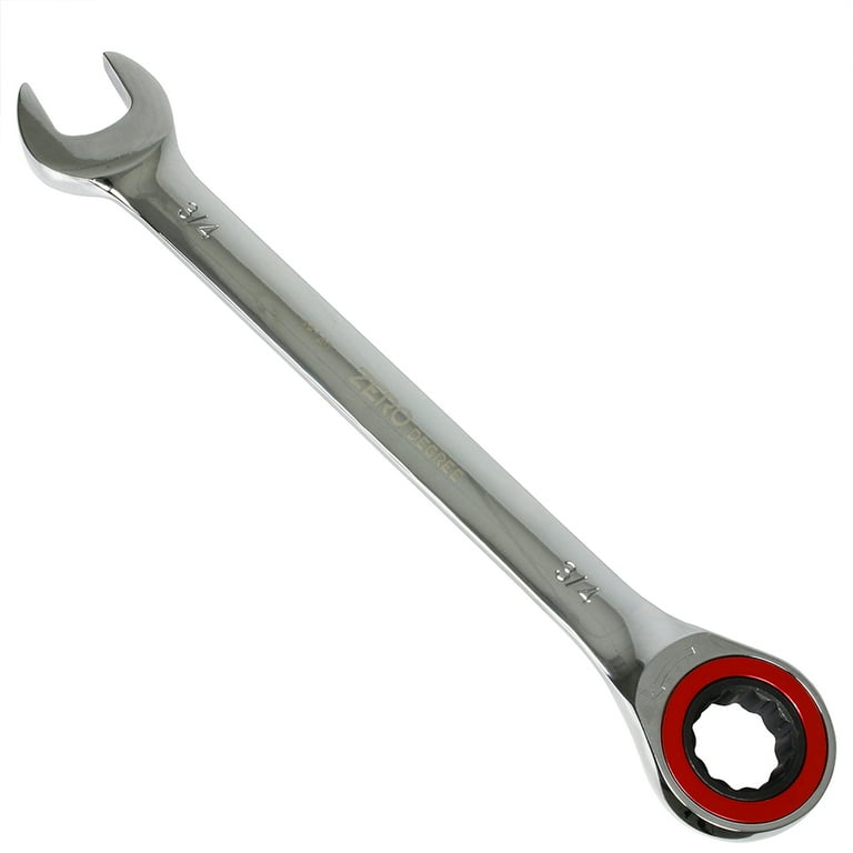 Zero Degree 7 Pc Gearless Ratcheting Wrench Set, SAE, Tight