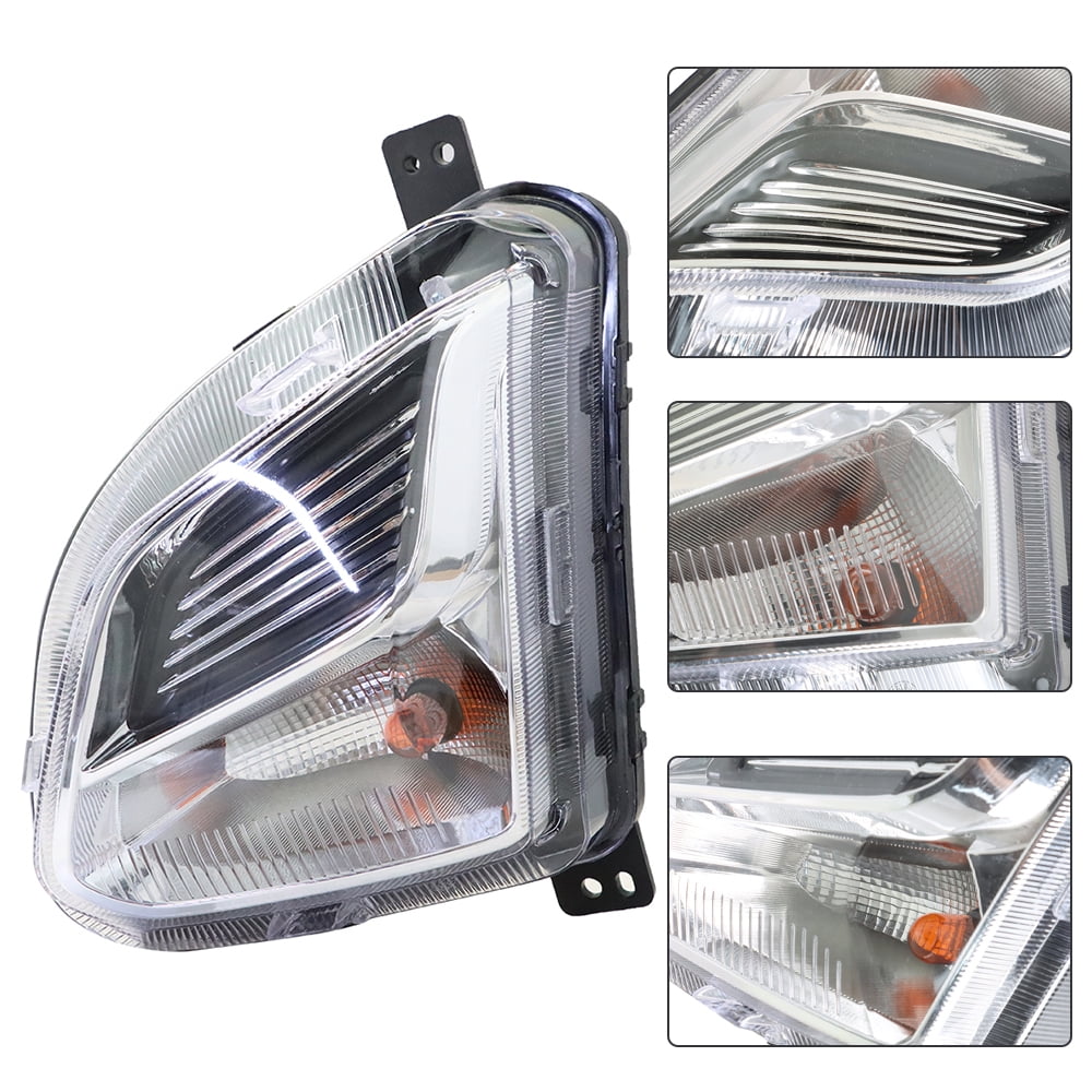 LABLT Bumper Fog Light Assembly w/ Bulbs Replacement for 2018 2019 2020 Chevrolet Equinox Left Driver Side