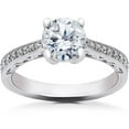 thumbnail image 1 of 1/6 ct Diamond Angelica Vintage Engagement Ring Setting, 1 of 2