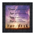 thumbnail image 4 of Dance Like Nobody is Watching, Mark Twain Motivational Wall Art, Inspiring Picture Frame, 8721W, 4 of 6