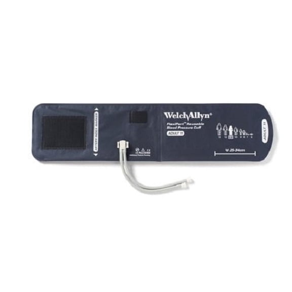 Welch Allyn REUSE-11-2MQ Flexiport Reusable Blood Pressure Cuff Size 11 - Adult Arm