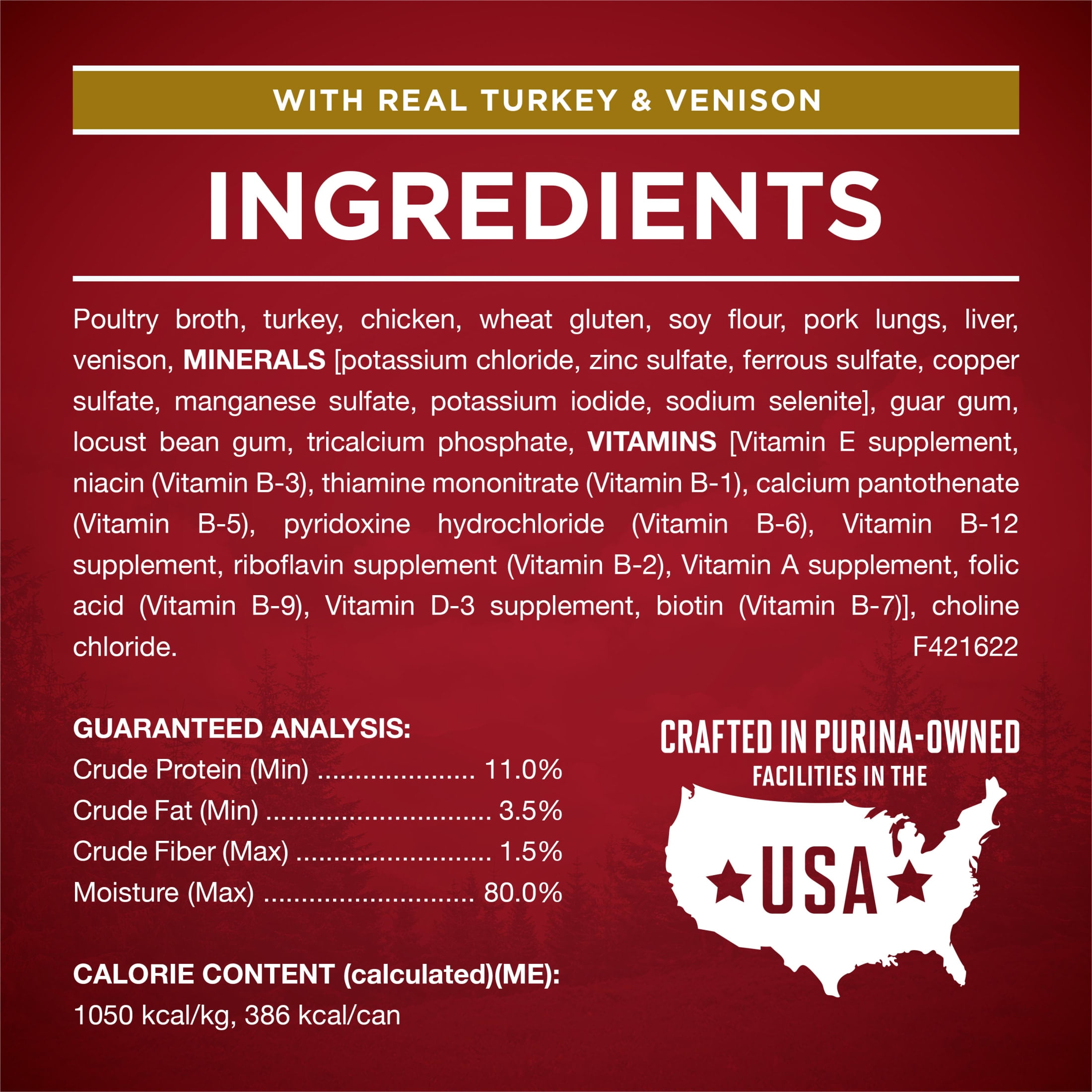 Purina ONE Smart Blend Wet Dog Food, High Protein Soft Gravy Variety Pack, 13 oz Cans