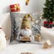 thumbnail image 5 of Juego de cojines navideños con árbol de Navidad, reno y muñeco de nieve. Decoración para sofá. Cojín de lino decorativo con funda de almohada de lino., 5 of 6