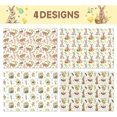 thumbnail image 2 of Easter Bunny Wrapping Paper - Spring Rabbit Flower Art Gift Wrap Supplies for Presents, DIY Crafts & Celebrations, 2 of 4