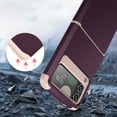 thumbnail image 2 of Allytech Galaxy Z Flip 3 Case, Rugged Military Grade Protection Shockproof Hinge Protection Anti-Scratch Bumper Phone Case Cover for Samsung Galaxy Z Flip 3 - Winered, 2 of 6