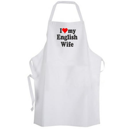 

Aprons365 - I Love English Wife – Apron – England
