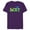 Purple, variant on Disney Lilo & Stitch Feeling Lucky St Patrick’s Day - Short Sleeve Blended T-Shirt for Adults - Customized-Black