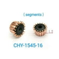 thumbnail image 1 of 1PC 8 x 26 x 17.6（17）mm 16P Teeth Gear Silver Copper Electric Motor Commutator, 1 of 7