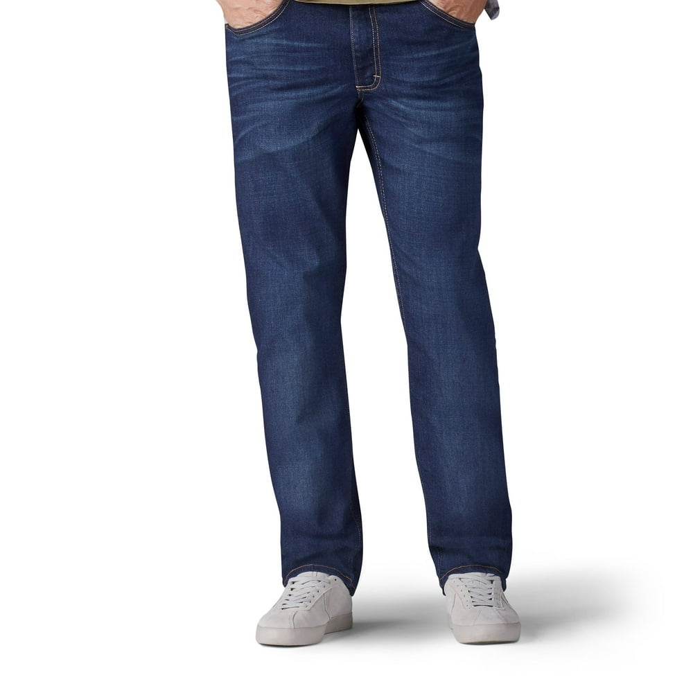Lee - Mens Jeans 36x32 Premium Flex Denim Straight Leg Stretch 36 ...