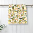 thumbnail image 5 of Fotbe Lemon Pattern Premium Towels , (27.5x16in) Lightweight and Highly Absorbent Quick Drying Microfiber Towel, Perfect for Daily Use, 5 of 6