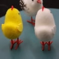 thumbnail image 3 of 6 Packs Mini Easter Chicks Yellow Easter Chenille Chicks Cute Complete Easter Chicks Easter Party Chicks, 3 of 19
