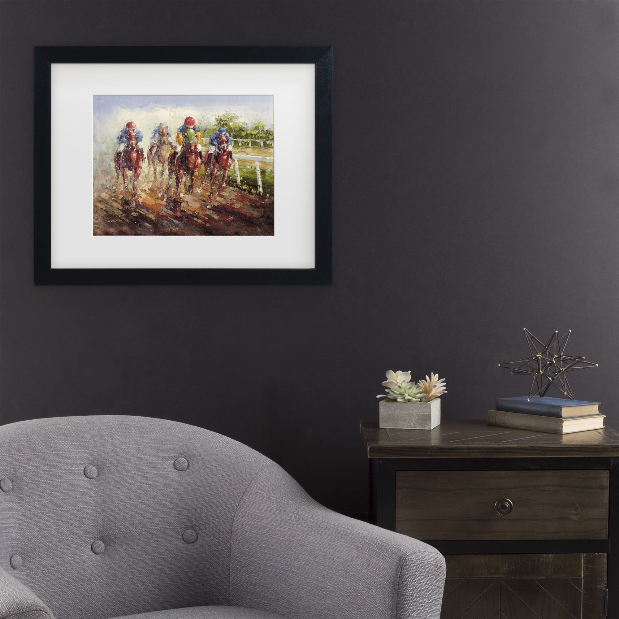 Trademark Fine Art 'Kentucky Derby' Canvas Art by Masters Fine Art