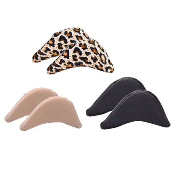 PBPBOX Forefoot Pad For High Heels Comfort Foot Pad Sponge Insoles Beige 6 Pairs 7.5X3Cm