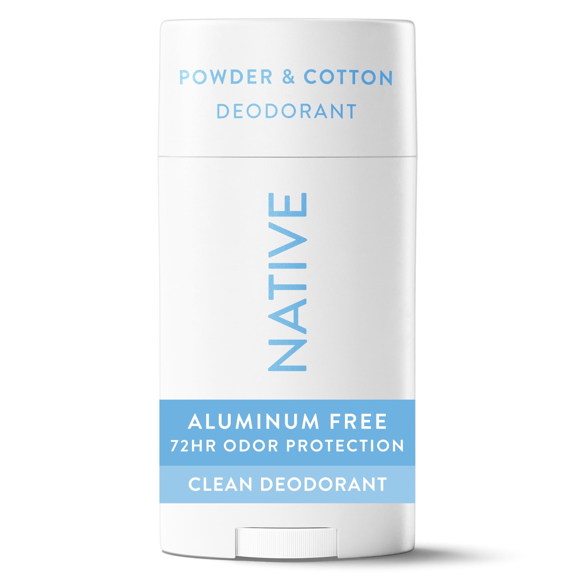 Native Deodorant for Women & Men, Aluminum Free, Powder & Cotton, 2.65 oz