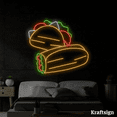 thumbnail image 4 of Craftnamesign Tacos Burrito LED Neon Sign, Tacos Mexico Restaurant Decor, 4 of 4