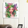 thumbnail image 2 of 5D DIY Con Forma Especial Parcial Mariposa Elfo Niña 30x30cm, 2 of 9