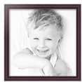 thumbnail image 2 of ArtToFrames 17" x 17" Cherry Picture Frame, 17x17 inch Red Wood Poster Frame (WOM-4095), Pack, 2 of 8